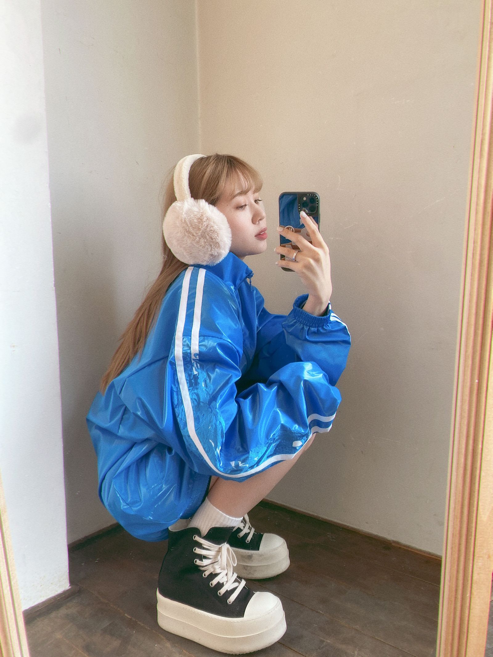 doublet 24SS 新作LAMINATE TRACK JACKET style.2024.1.12 | 4131 | MARK