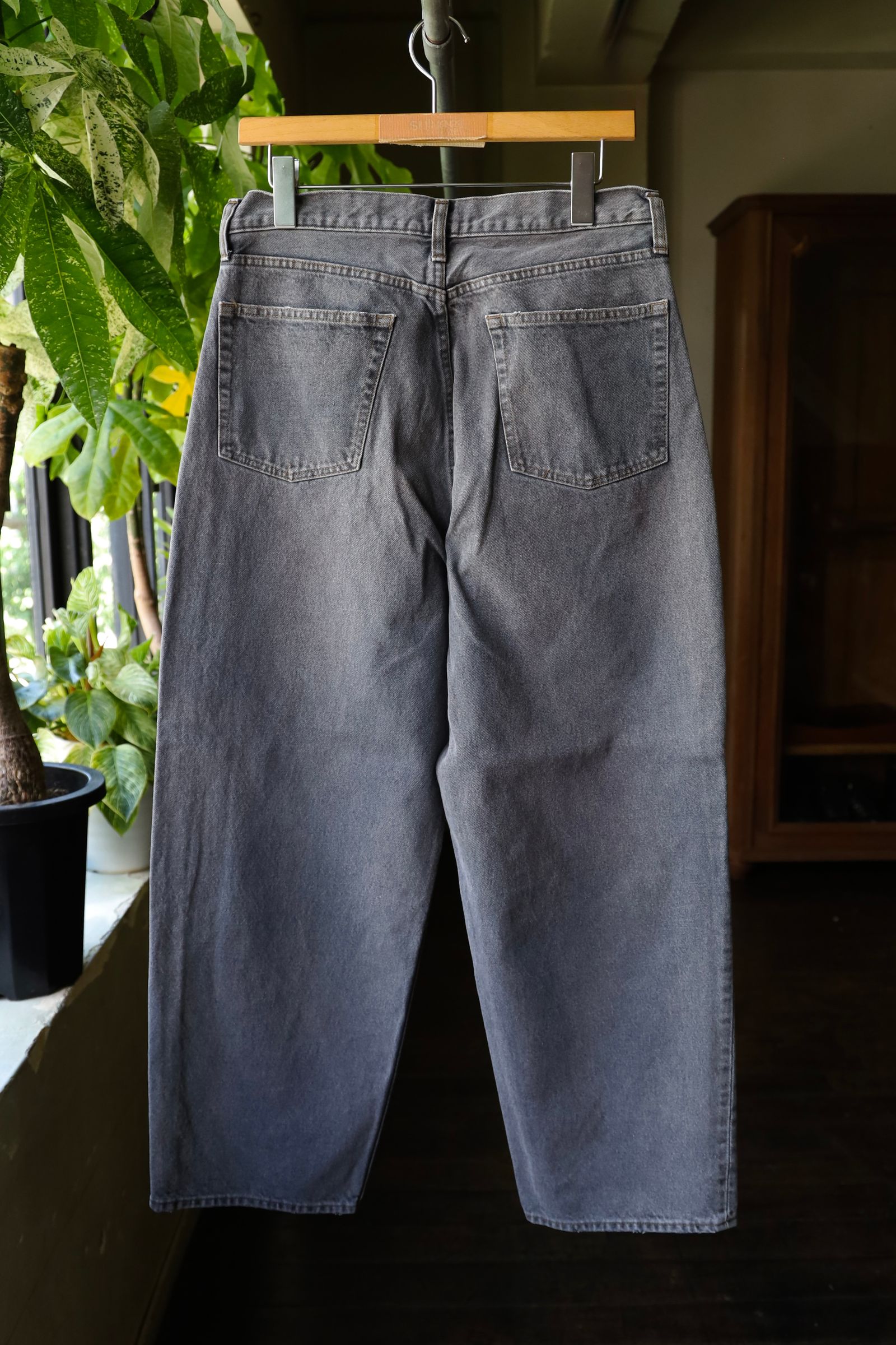 A.PRESSE - アプレッセ 2025 STYLE2 デニムパンツ Vintage Gray Denim