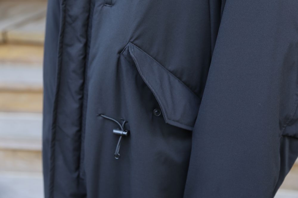 Yohji Yamamoto 2020AW 新作I-左胸片玉P付モッズコート style.2020.12