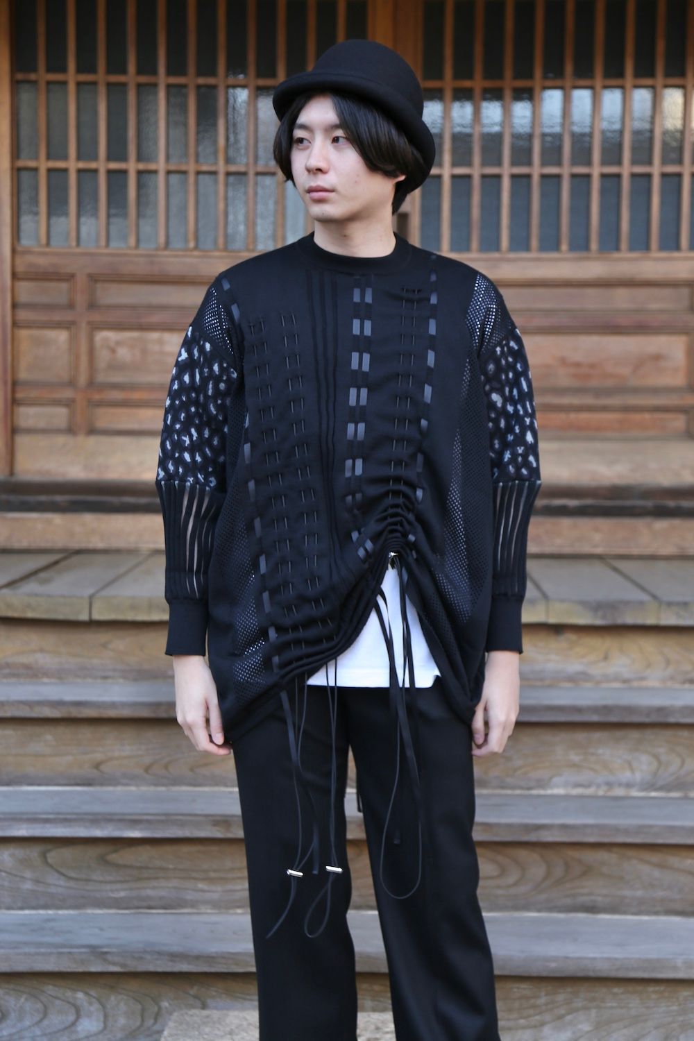 KIDILL×rurumu Drawcord Knit Pullover style.2021.1.17 | 1512 | MARK