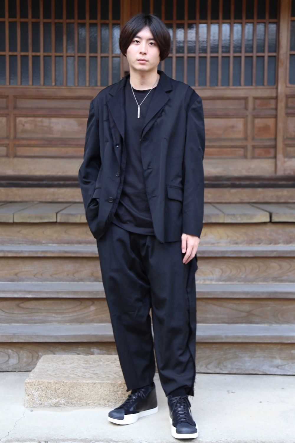 Yohji YOHJI YAMAMOTO AAR スーツセットアップ 三つボタンヴィンテージ