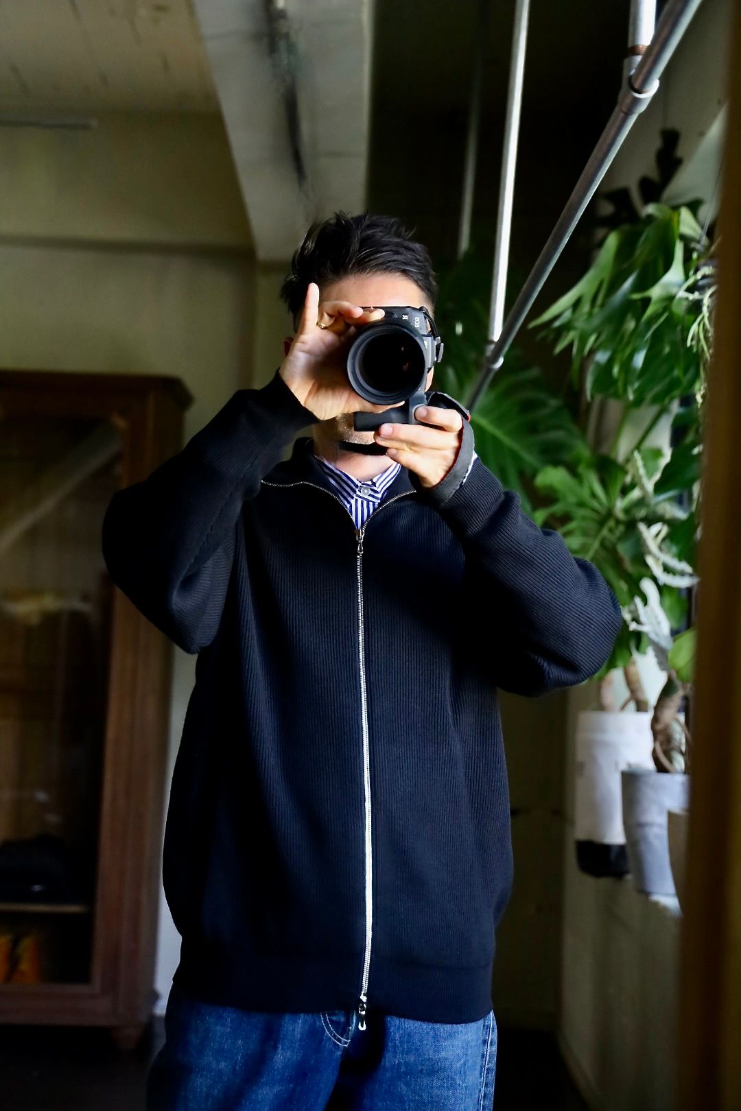 Graphpaper - グラフペーパー24AW High Density Drivers Knit(GU243