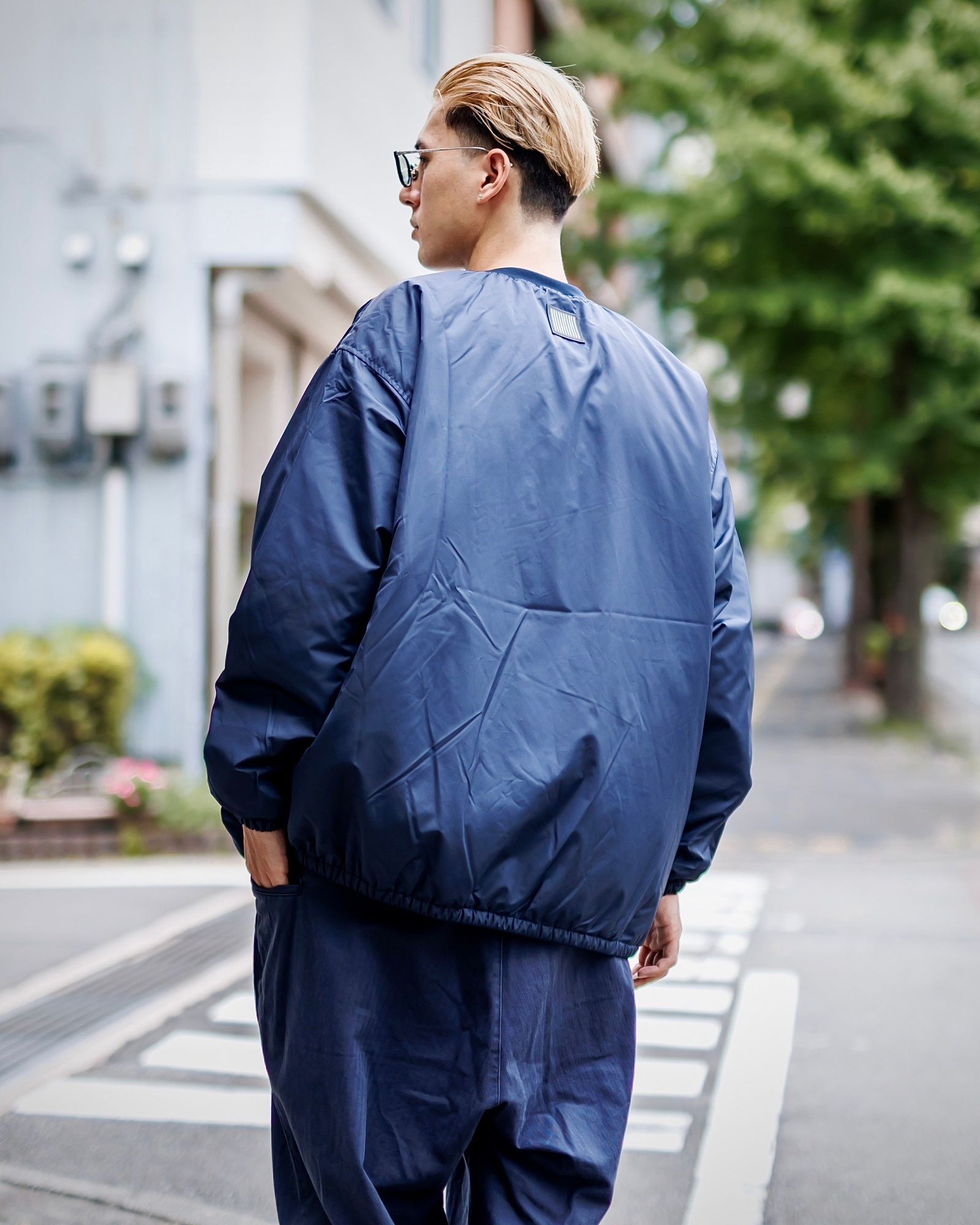 Stripes For Creative BASEBALL HALF ZIP JACKET スタイル9月21日新作