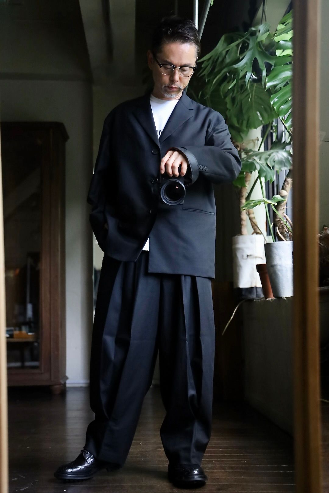 COMME des GARCONS HOMME ウールサージ3Bジャケットスタイル | 5129 | MARK