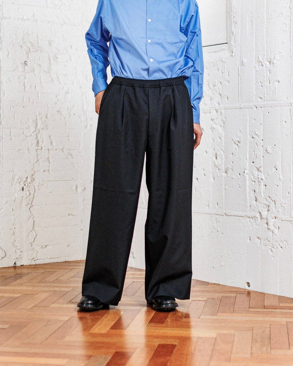 COMME des GARCONS HOMME - コムデギャルソンオム25SS ウールギャバ