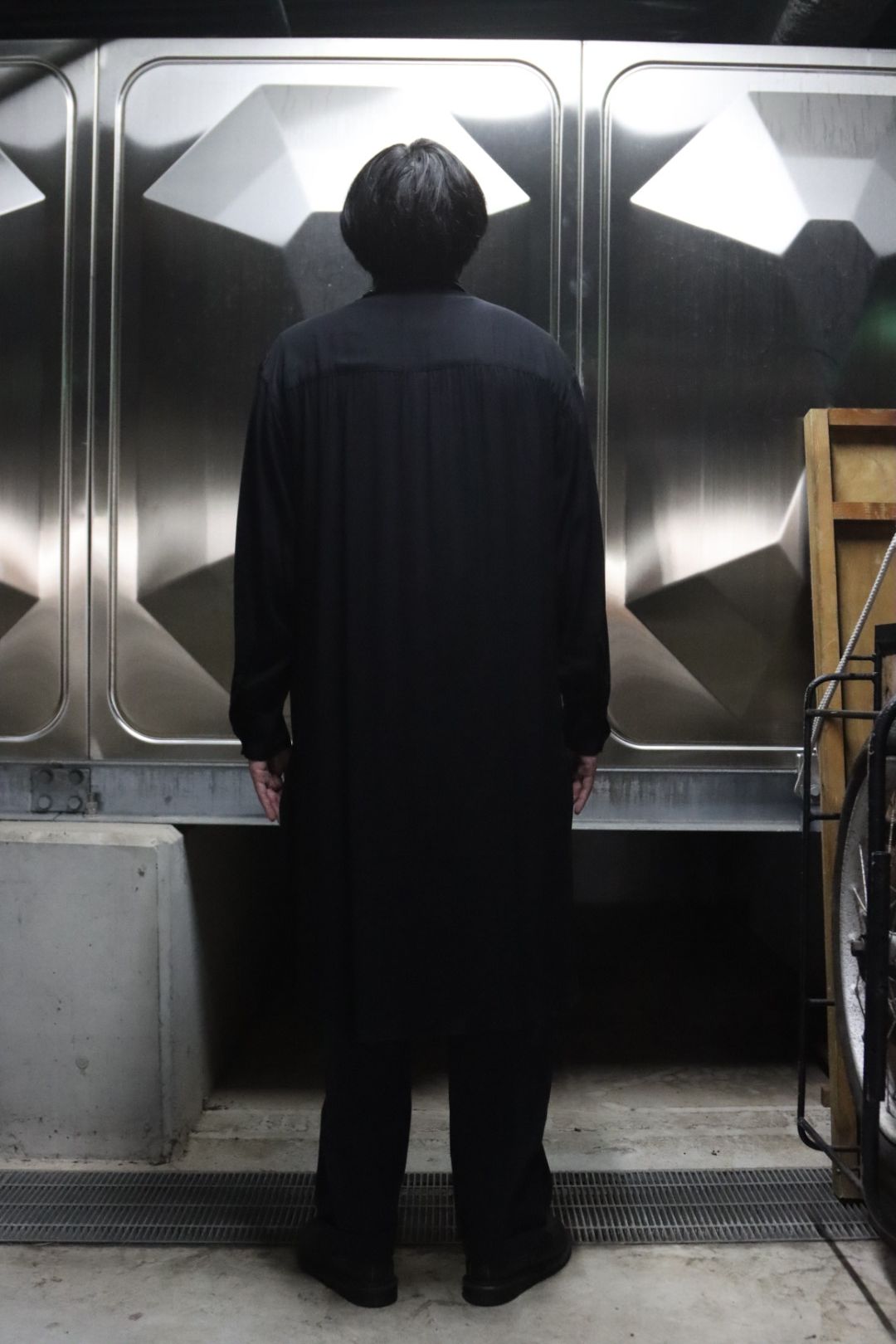 yohji yamamoto プリントオーバーサイズシャツ style.2022.12.11