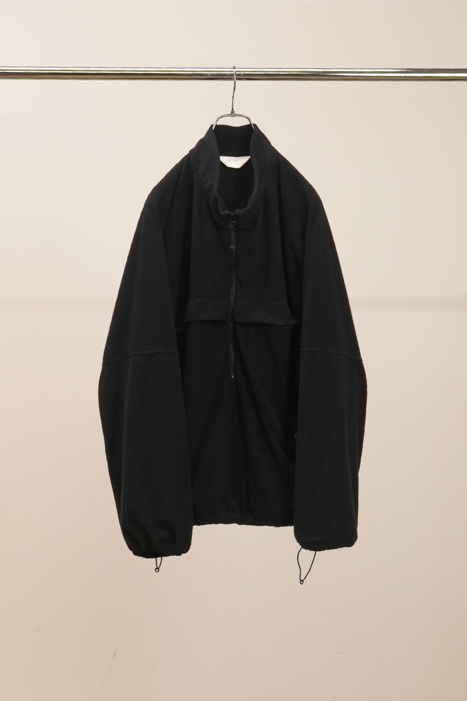 ANCELLM - KIMONO ZIP FLEECE | BLACK | フリース | NapsNote