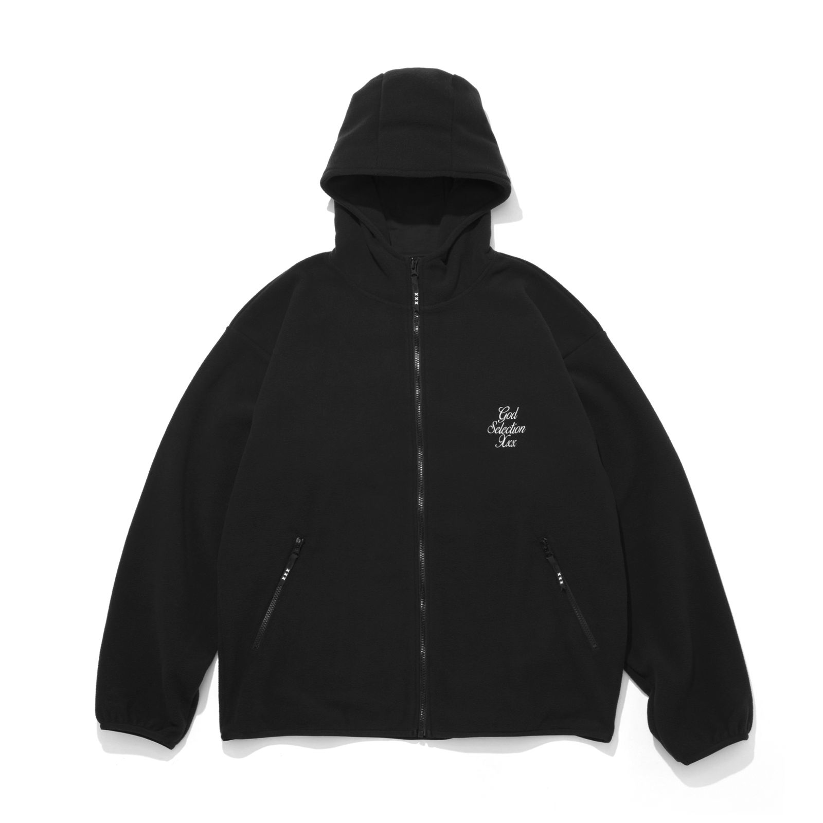 GOD SELECTION XXX - GX-A26-JK-03 FLEECE JACKET BLACK | River