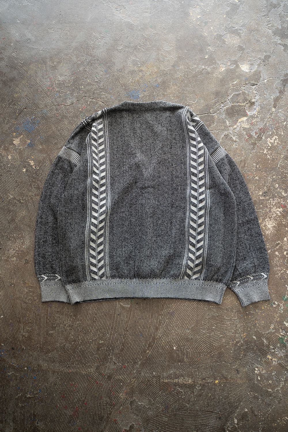 YASHIKI - 【ラスト1点】【25SS】Wadachi Cardigan(MIX GRAY) | Salty