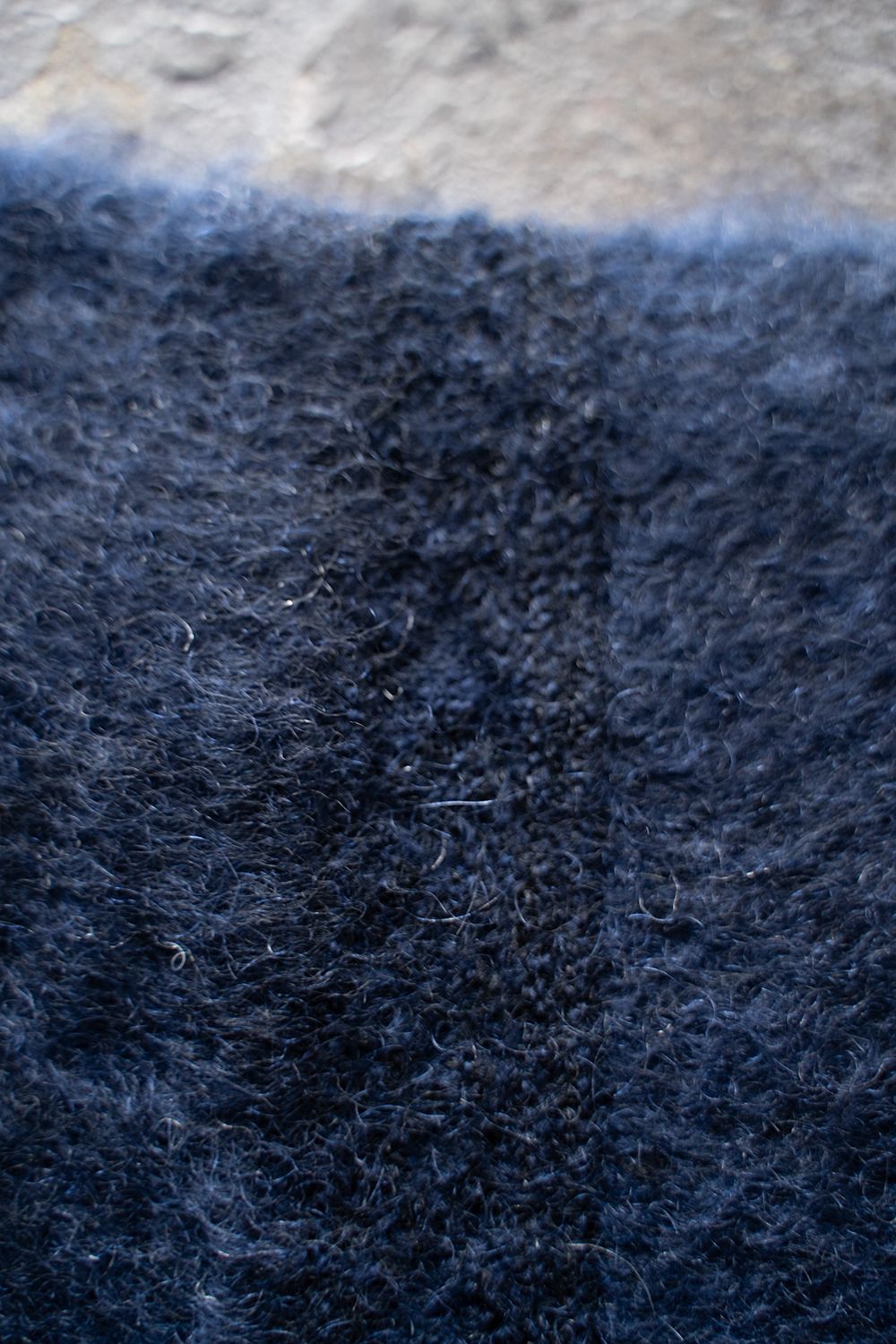 YASHIKI - Akane Mohair Knit(NAVY) | Salty