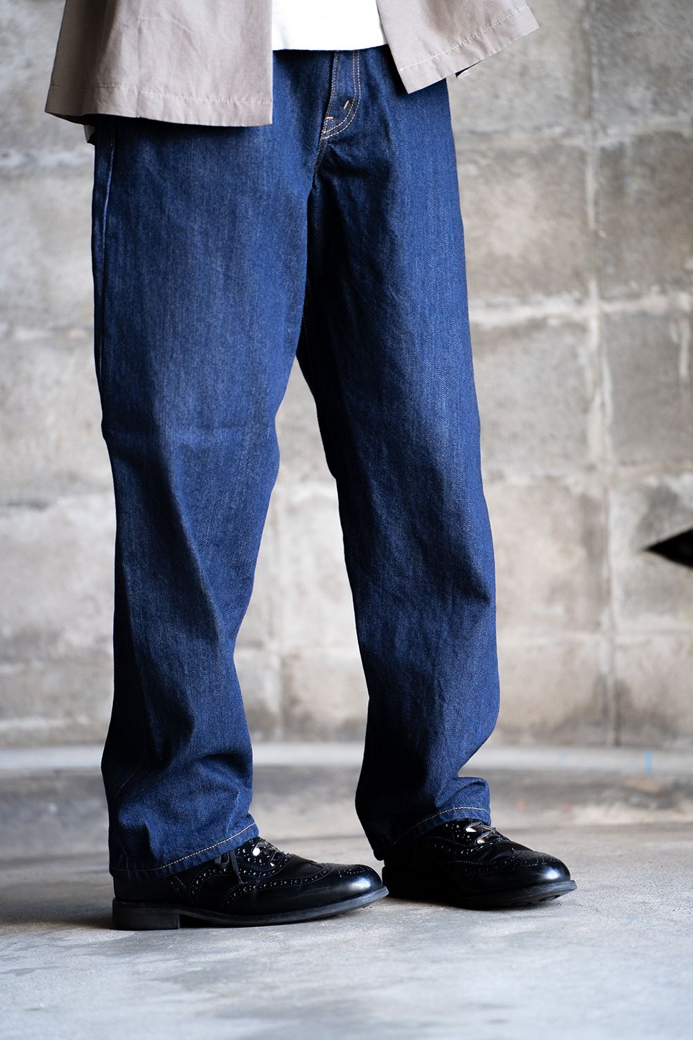 CIOTA - 【ラスト1点】インディゴスビンコットン13.5ozワイド