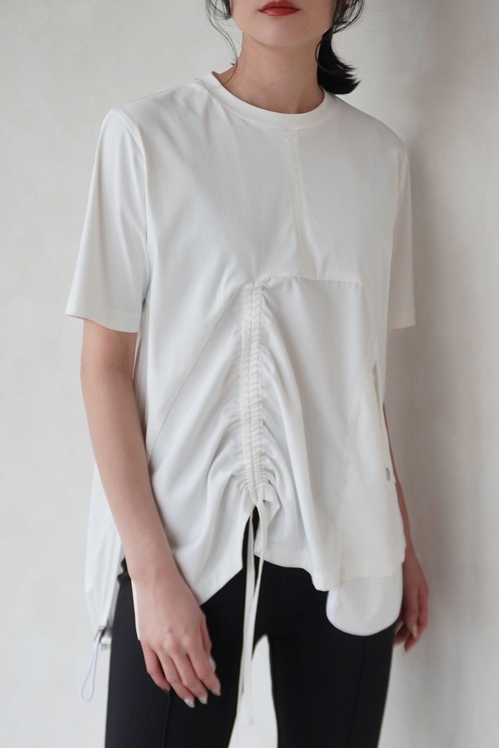 UN3D. - MA-1 DETAIL T-SH / MA-1ディテールTシャツ (ホワイト) | Sir