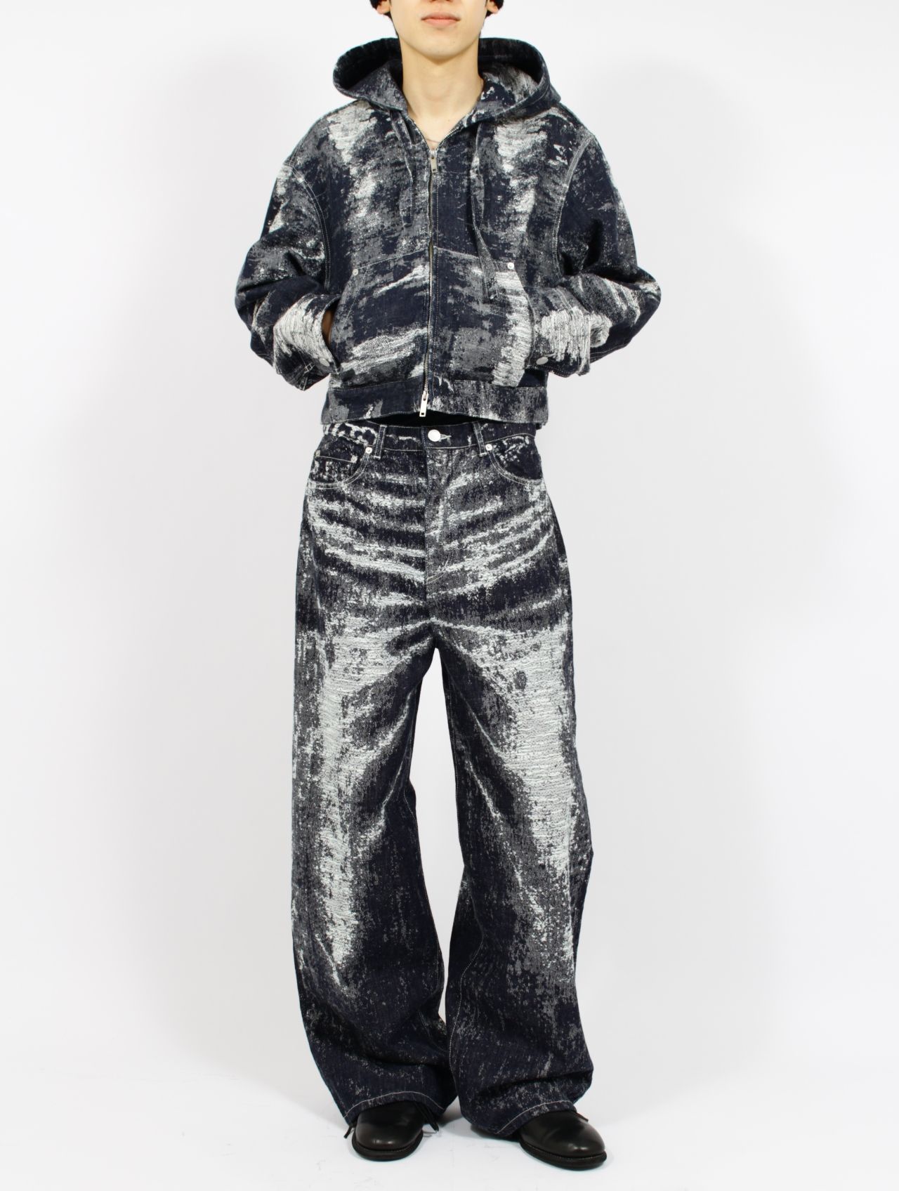 TAAKK - 【26SS】ワイド デニム パンツ / WIDE DENIM / ワンウォッシュ