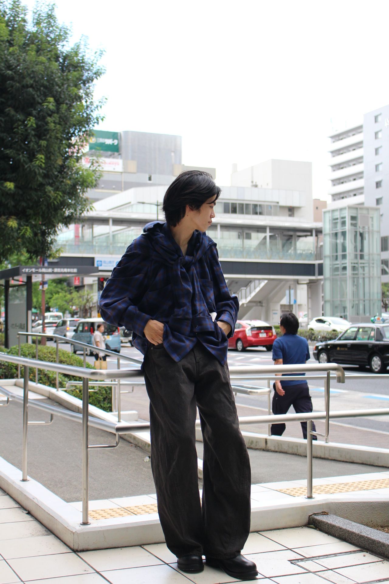 Maison MIHARA YASUHIRO - 【25AW】ショール レイヤード シャツ