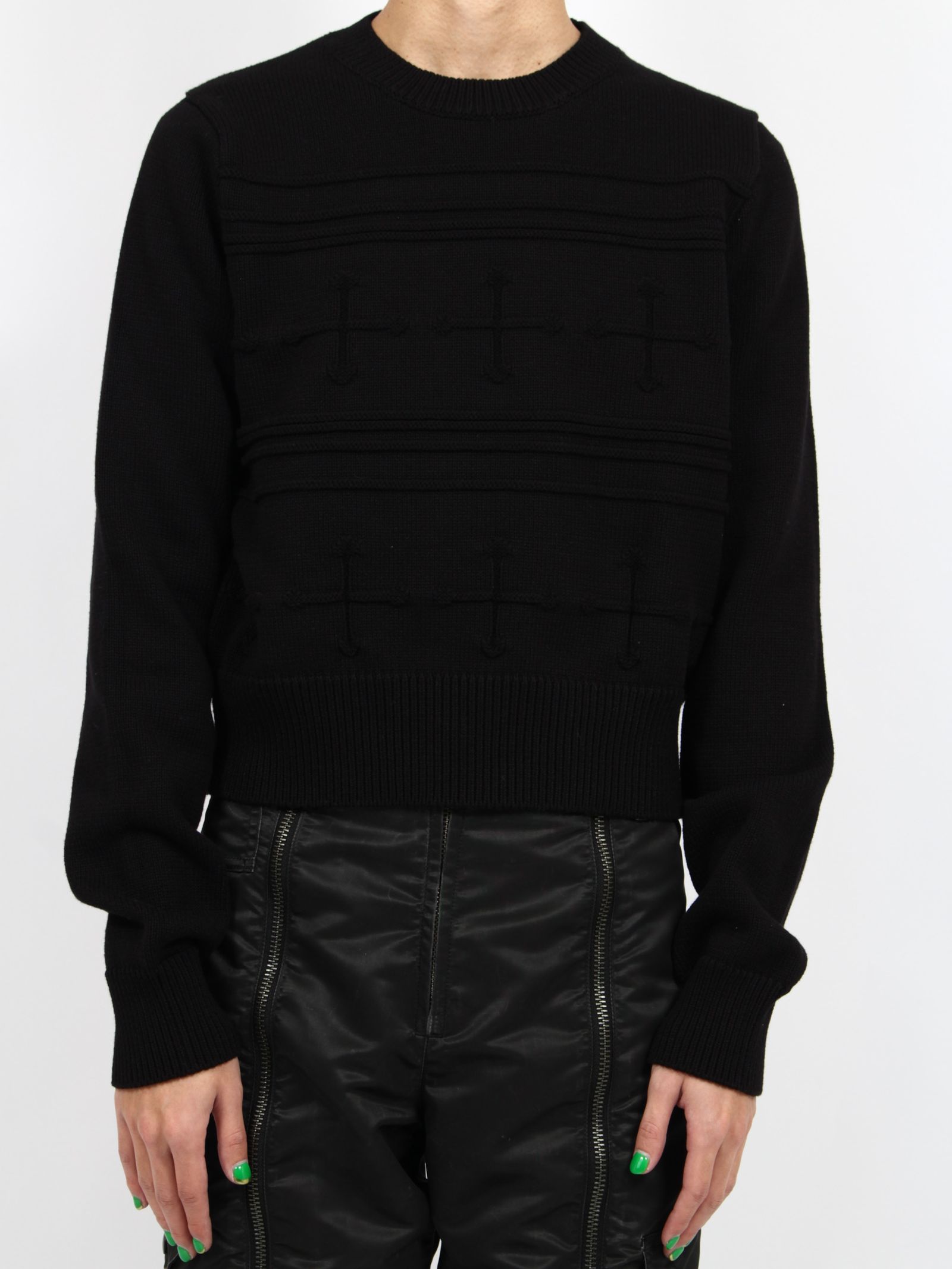 DAIRIKU - 【25SS】クロス タイト ニット / CROSS TITE KNIT