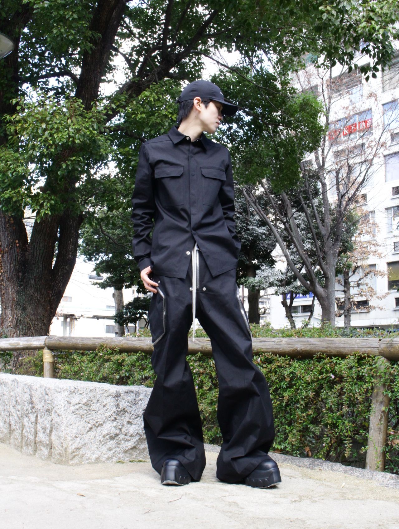 RICK OWENS - 【26SS】 ハイザー ベラパンツ / HEIZER BELAS