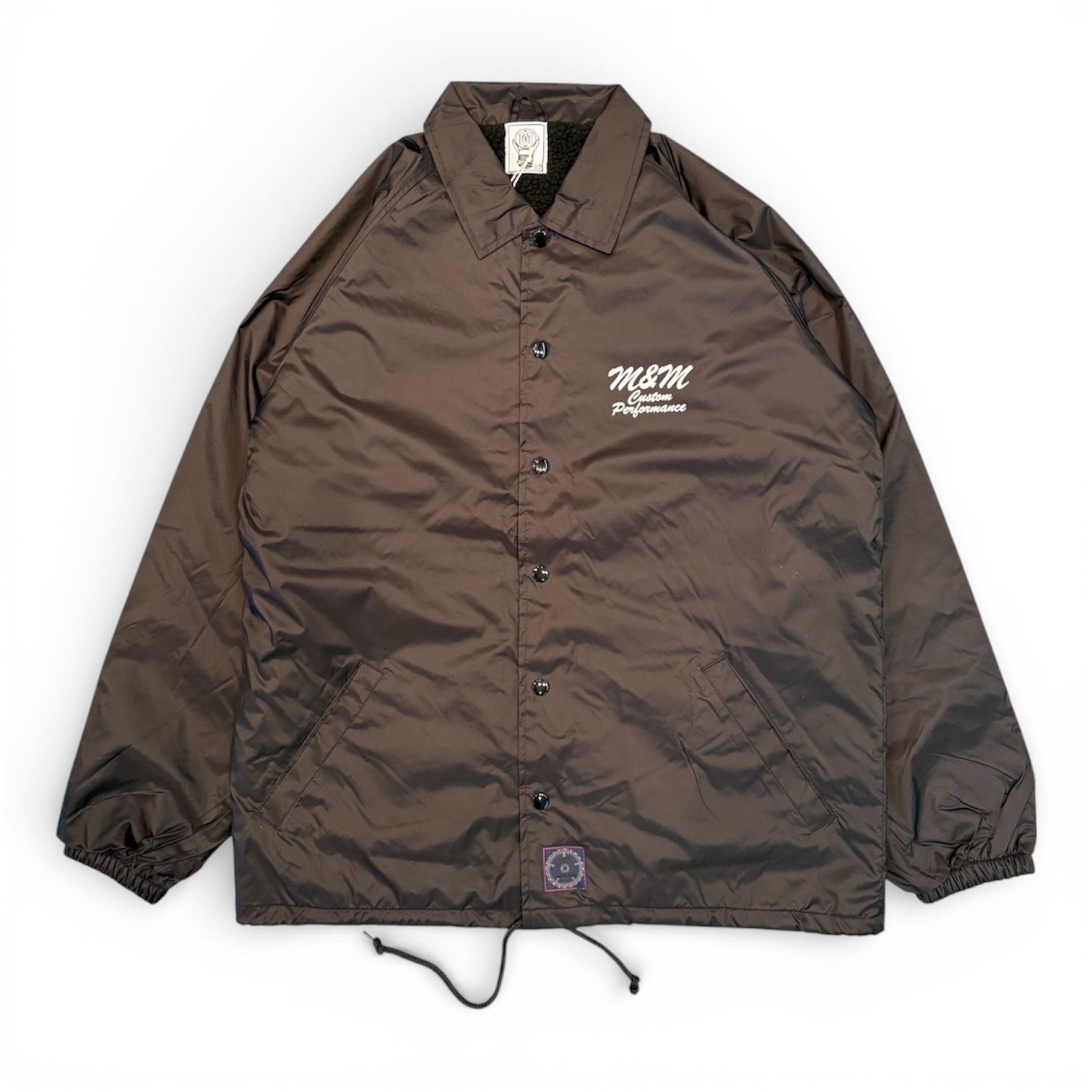 M&M CUSTOM PERFORMANCE - BOA COACH JACKET / BLACK / ボアコーチ