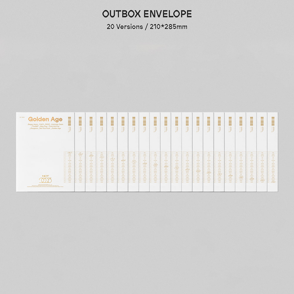 2023.8.28 on sale NCT The 4th Album 「Golden Age」｜mu-mo SHOP