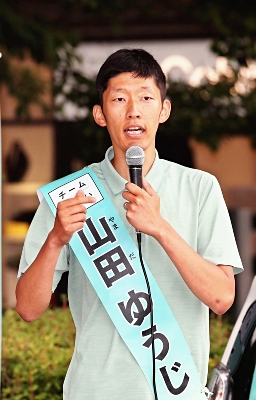 参院選長野県区 候補者の演説を分析 チームみらい・山田雄司さんの場合