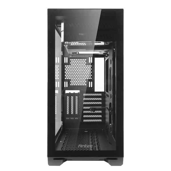 ATX対応 ミドルタワー PCケース ガラスパネル搭載 スイングドア式