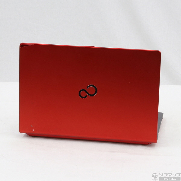 中古】LIFEBOOK SH90／T FMVS90TRD1 レッド 〔Windows 8.1