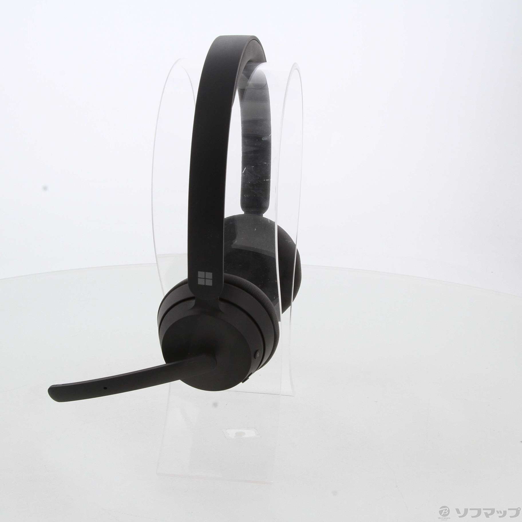 中古】Microsoft モダン ワイヤレス ヘッドセット ブラック 8JR-00017