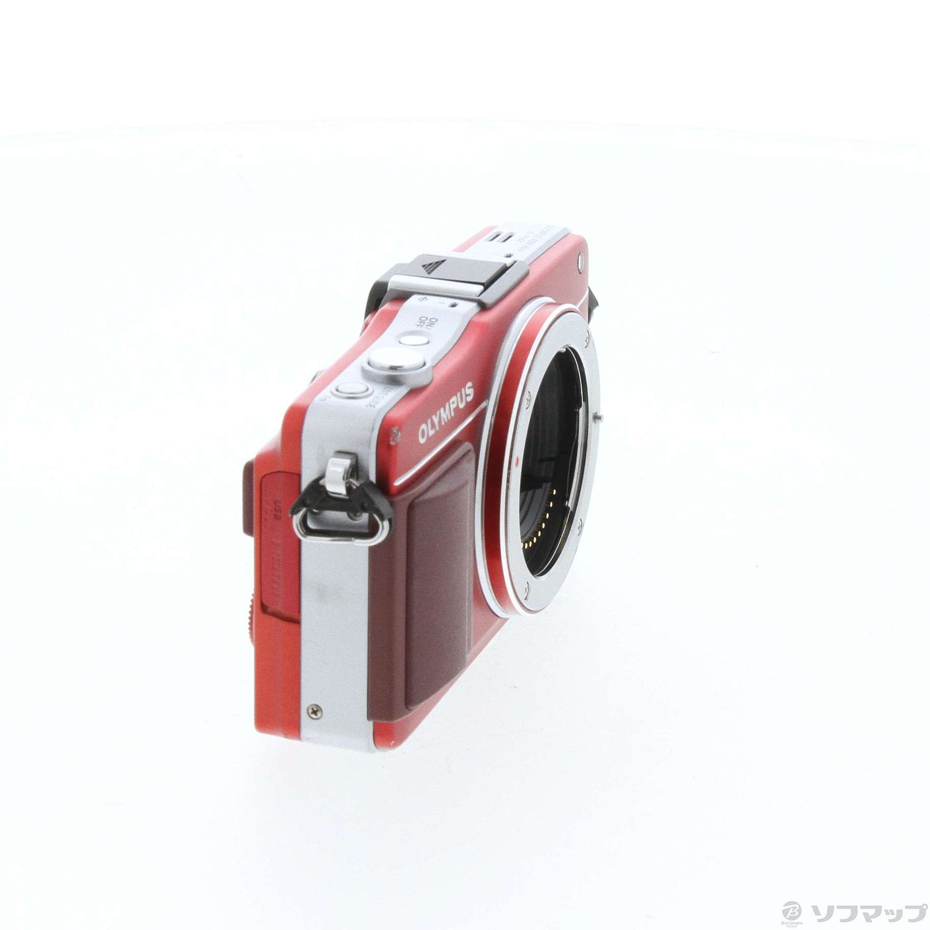 中古】PEN mini E-PM2 ボディ レッド [2133049537201] - リコレ