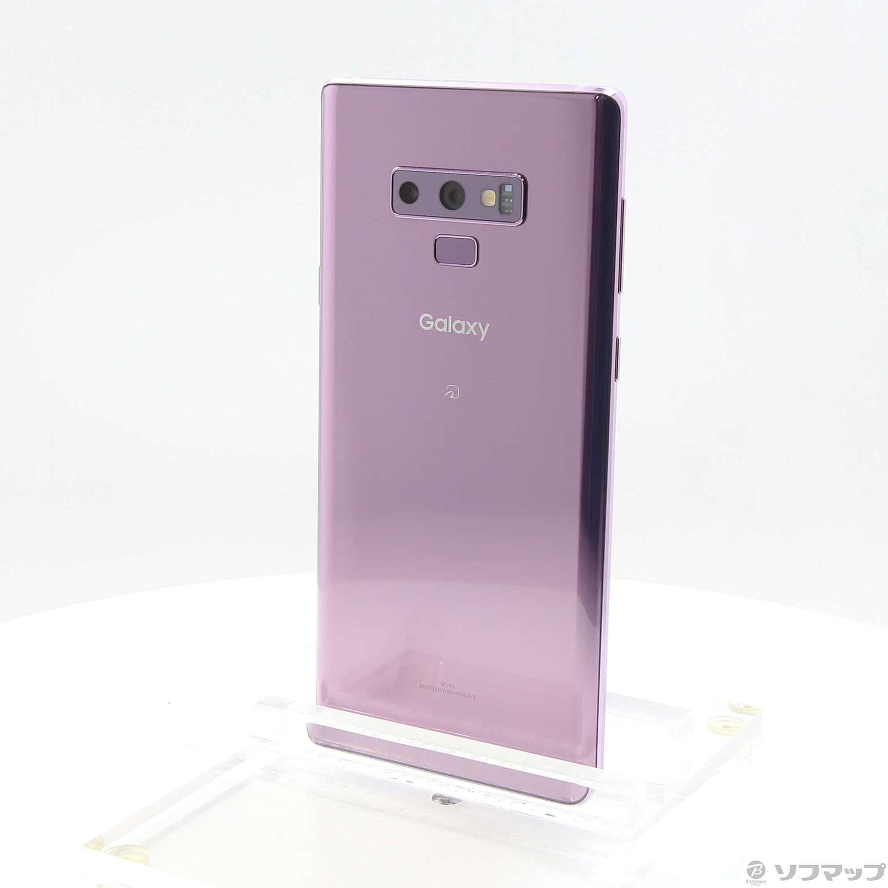 中古】GALAXY Note9 128GB ラベンダーパープル SCV40 auロック解除SIM