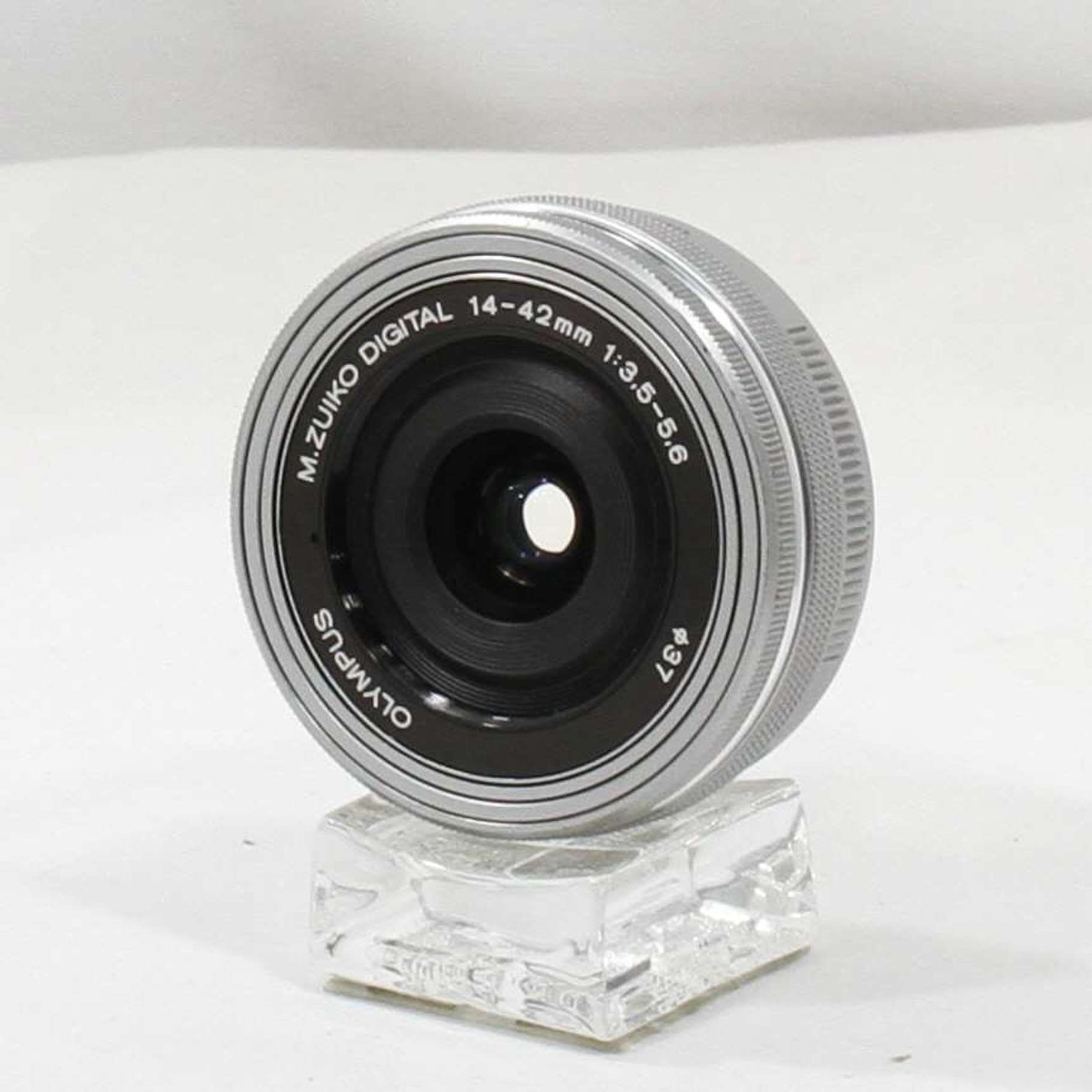 中古】M.ZUIKO DIGITAL ED 14-42mm F3.5-5.6 EZ シルバー (μ4／3