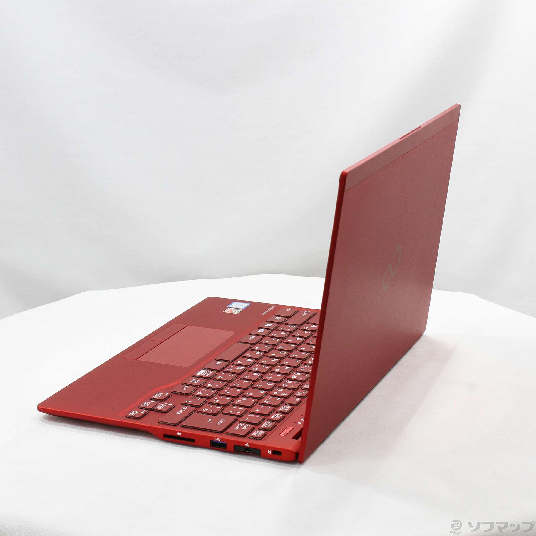中古】LIFEBOOK UH75／C3 FMVU75C3R ガーネットレッド 〔Windows 10
