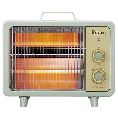 レトロ電気ストーブ FSWH-0958-GR｜の通販はソフマップ[sofmap]