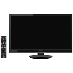中古】〔中古品〕 液晶テレビ AQUOS(アクオス) ブラック系 LC-24P5-B