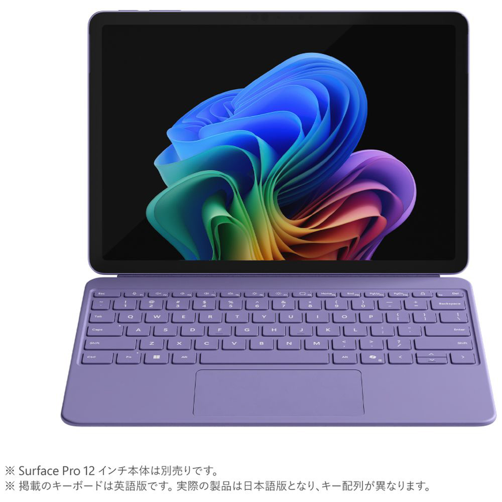 純正】Surface Pro 12 インチ キーボード（スリム ペン付き