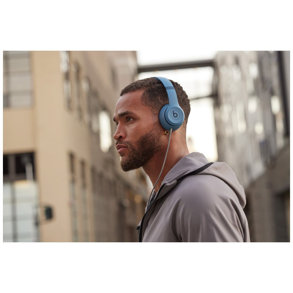 ブルートゥースヘッドホン Beats Solo4 スレートブルー MUW43PA/A