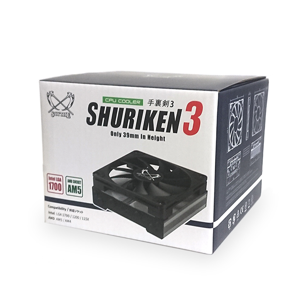 CPUクーラー SCSK-3000 92mmファン [LGA1200/115X/1700/185X・AM4/AM5