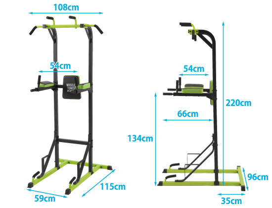 トレーニングマシン マッスルタワー(横幅108×高さ220×奥行115cm