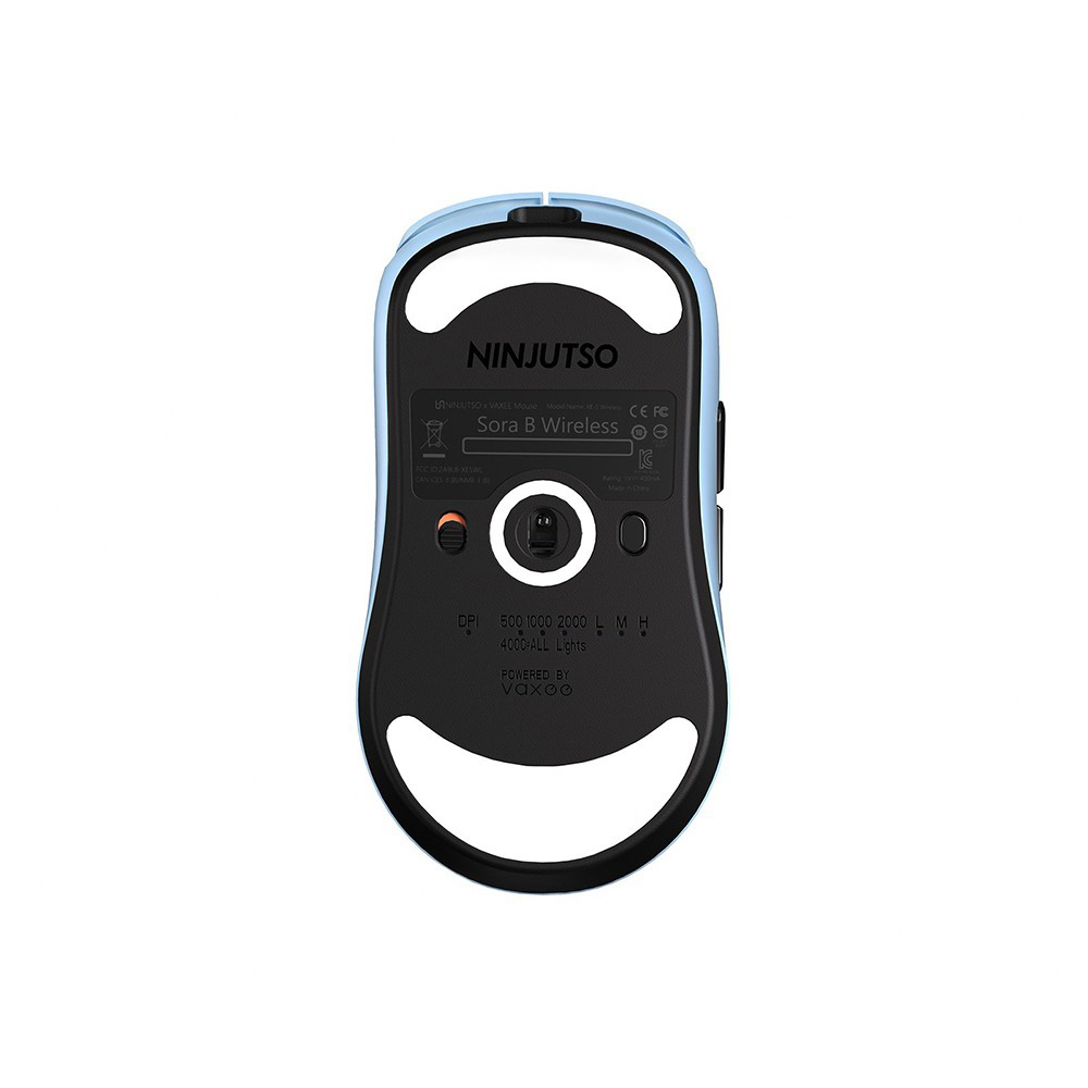 Vaxee x Ninjutso Sora 4K Blue ［無線(ワイヤレス) /5ボタン /USB
