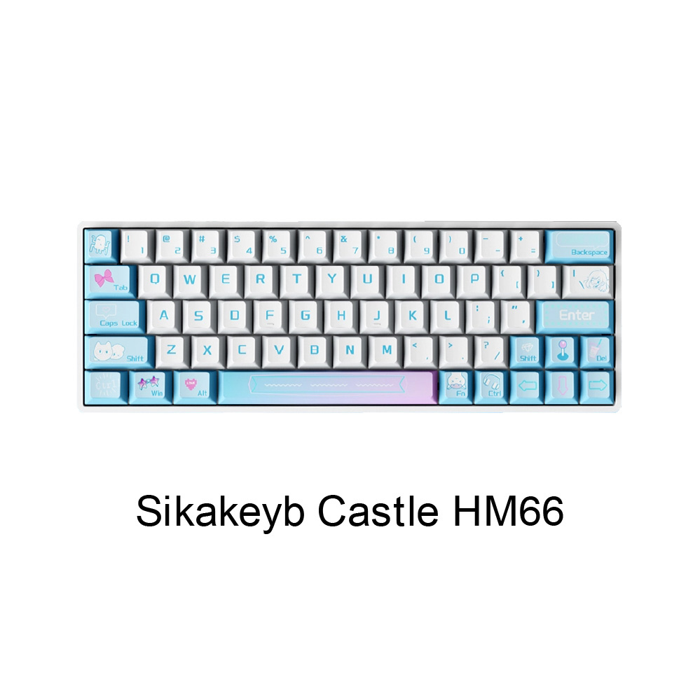 ゲーミングキーボード(ラピッドトリガー対応) Sikakeyb Castle HM66