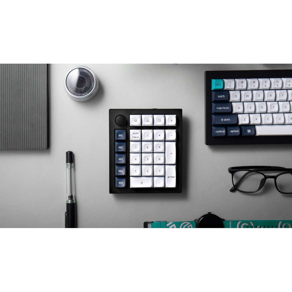 テンキー Q0 Max(バナナ軸) カーボンブラック Q0M-M4 ［有線