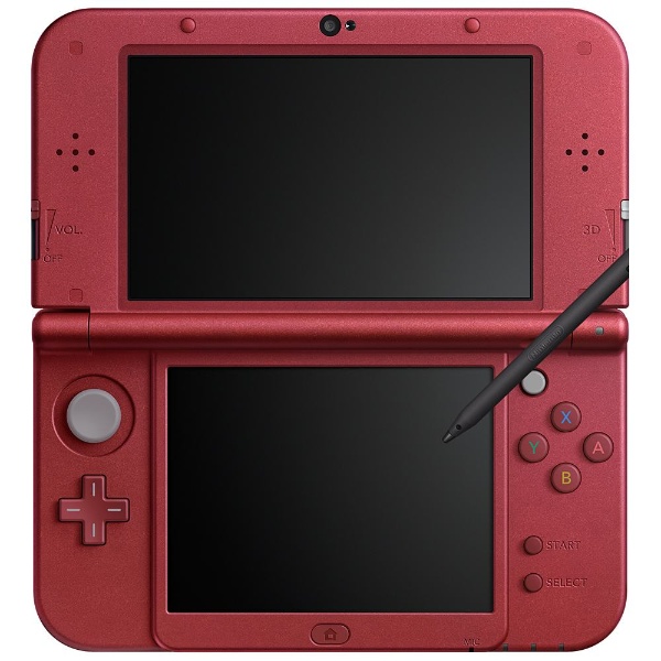 買取】Newニンテンドー3DS LL メタリックレッド [ゲーム機本体