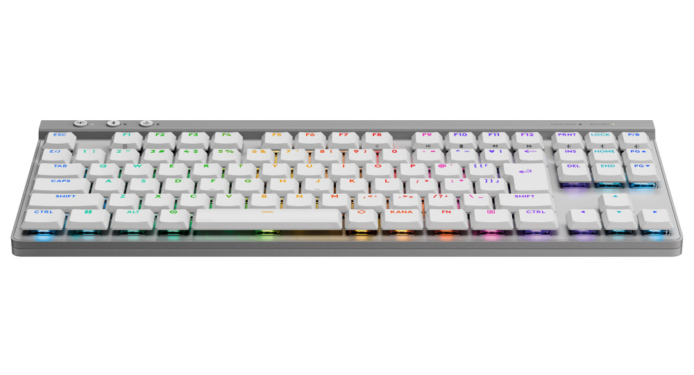 ゲーミングキーボード G515 LIGHTSPEED TKL(タクタイル) ホワイト G515