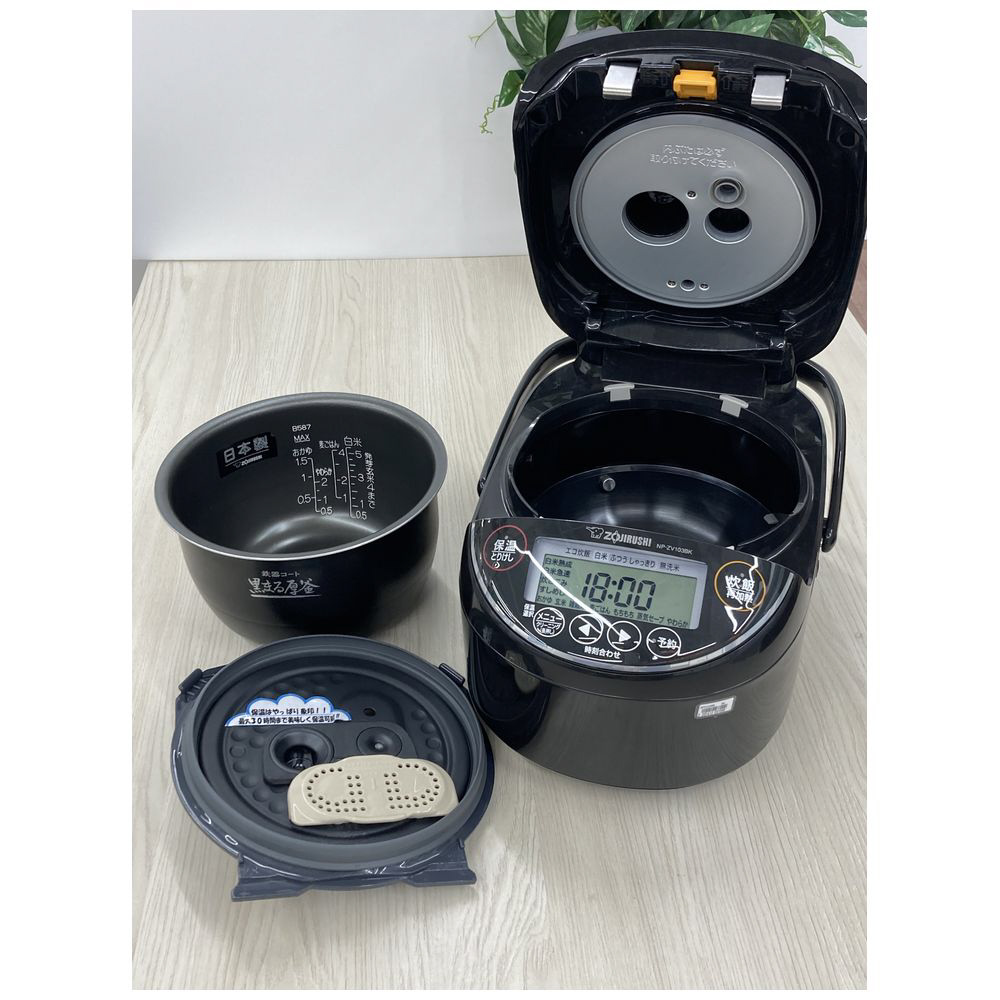 圧力IH炊飯ジャー 極め炊き ブラック NP-ZV103BK-BA ［5.5合 /圧力IH