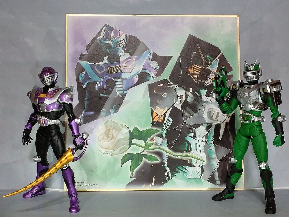 一番くじ 仮面ライダー色紙 ~ゾルダvs王蛇 | 第3ブログ