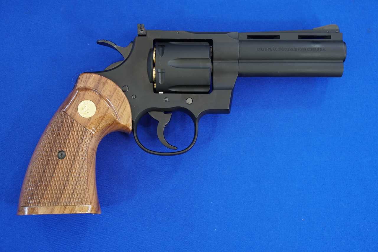 タナカ コルトパイソン用 木製グリップ＋Wight | 玩具道楽・・・三昧