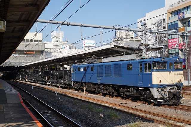 EF64 1030牽引 ホキ800形 9車 廃車配給 長野行き | 鉄人騎士。鉄