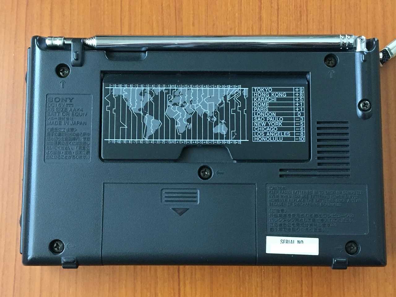 SONY ICF-SW7600GR（FMステレオ/LW/MW/SW PLLシンセサイザーレシーバー