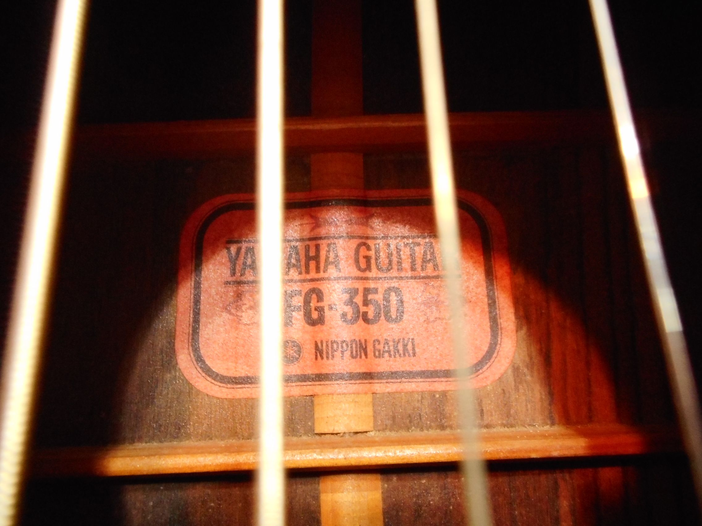 ◇YAMAHA FG350 赤ラベル セッティング | 青春のギターリペア K2