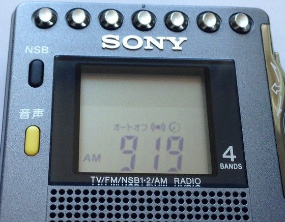 SONY ICF-RN933（PLLシンセサイザーラジオ） | ひとりごと程度のラジオ