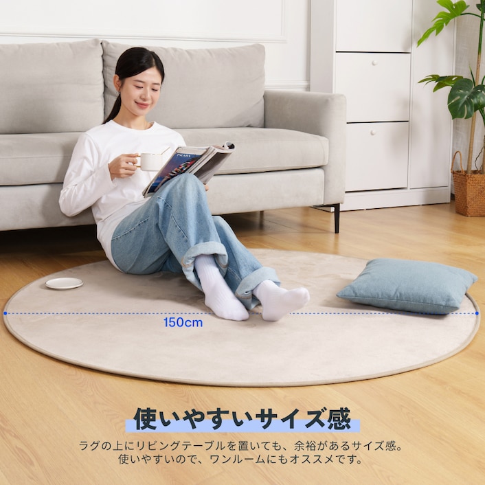 円型ラグ・RUG3 | FlexiSpot 公式ストア