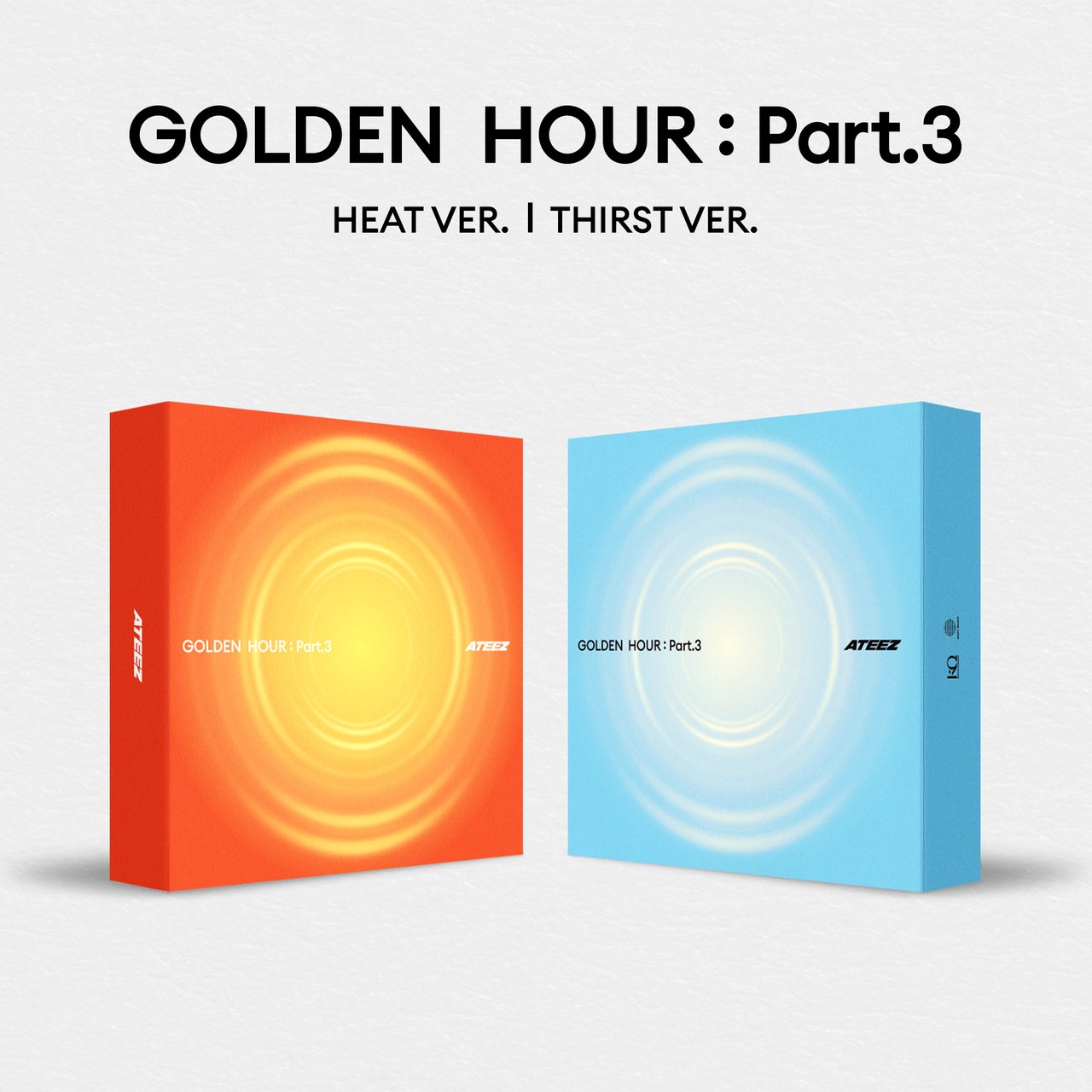 ATEEZ(에이티즈) GOLDEN HOUR : Part.3 (HEAT｜THIRST VER. & SINGLE